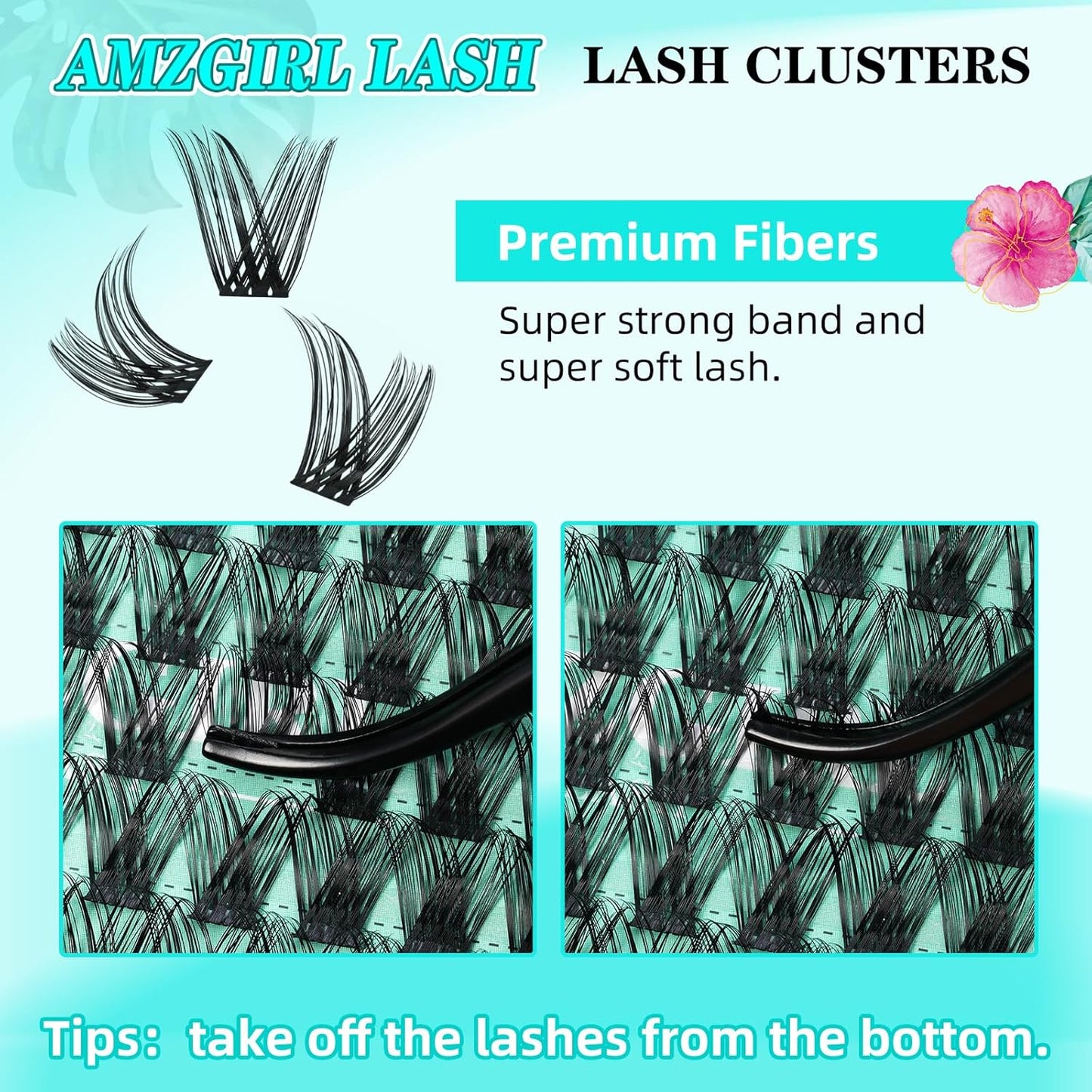 Lash Clusters Wet Look 168Pcs Eyelash Cluster Ultra-Thin Lash Band Eyelashes Extensions Spiky Anime Wide Span Lashes(Hollyhock,C-16mm)