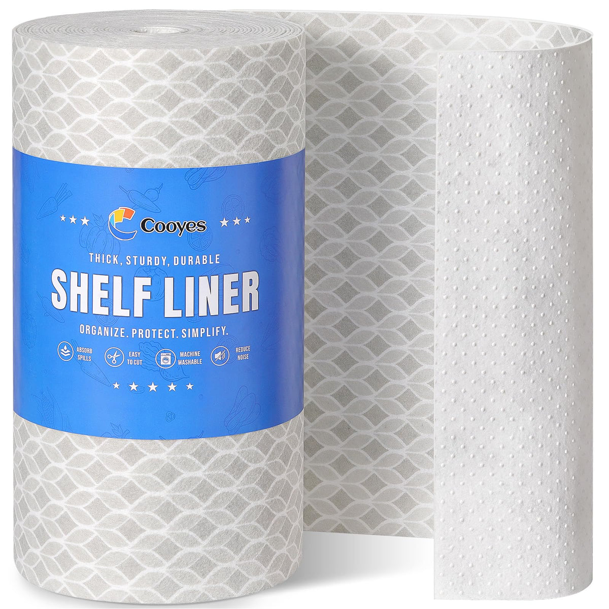 French Door Refrigerator Liners 24" x 240" (40 Sq Ft)