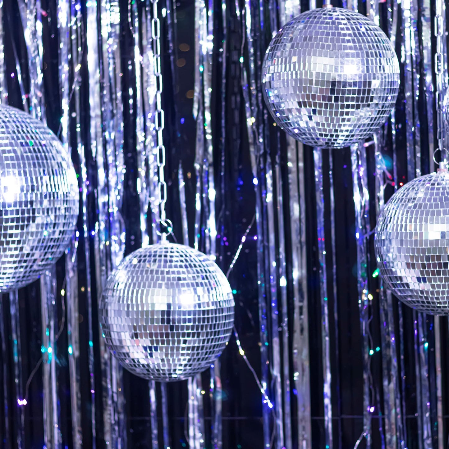 PP OPOUNT 10000 PCS Mini Disco Tiles, 1 Roll 5 x 5 mm Self-Adhesive Disco Ball Tiles, Glass Mirror Tiles for Crafts, DIY Disco Cowboy Hat, Disco Ball, Disco Ball Planter, Photo Frames, Indoor Decor