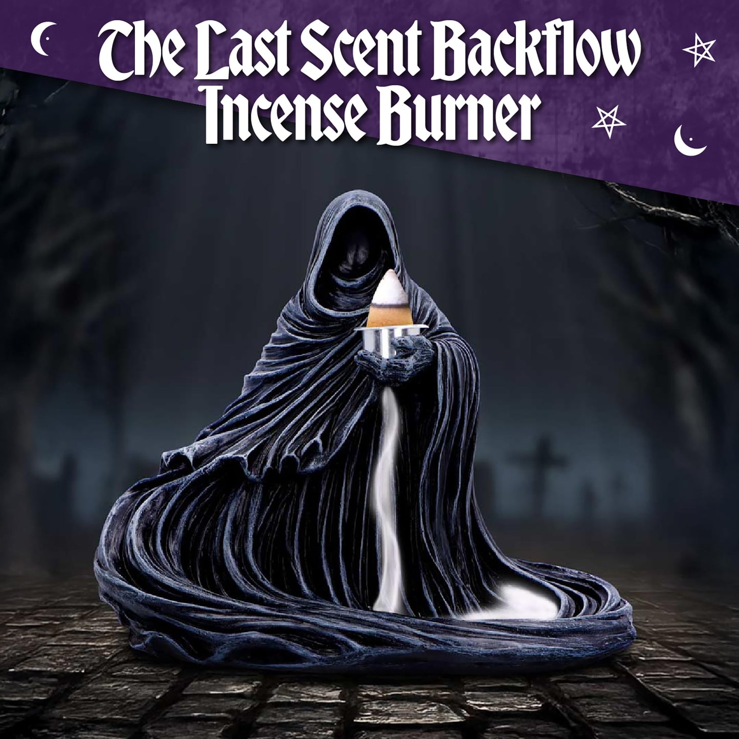 The Last Scent Backflow Incense Burner
