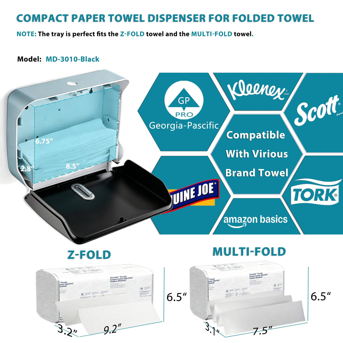 Paper Towel Dispenser Wall Mount