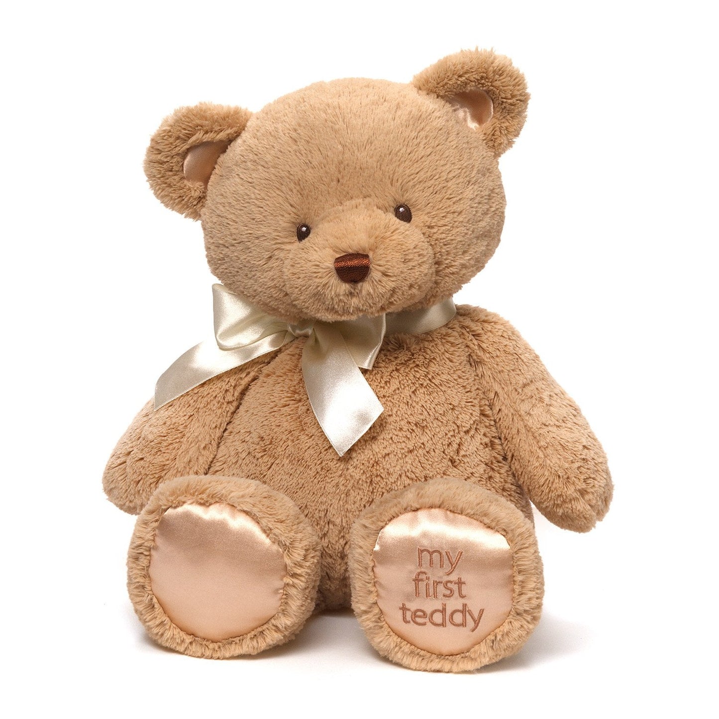 GUND My First Teddy Bear, Ultra Soft Animal Plush Toy for Babies and Newborns, Light Brown/Tan, 18”