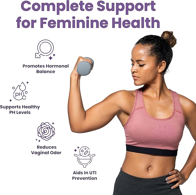 Her Fantasy Box | Healthy Box Probiotics Vaginal Care Advanced Formula for PMS Relief, Hormonal Balance, and UTI Prevention