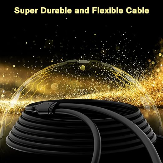 Mygatti XLR Splitter Y-XLR Cable 30 FT, Gold-Plated 3-Pin XLR Male to Dual XLR Female Patch Y Cable, Bi-Directional Balanced Microphone Adapter Cord, 1 XLR to 2 XLR Cable, Oxygen-Free Copper