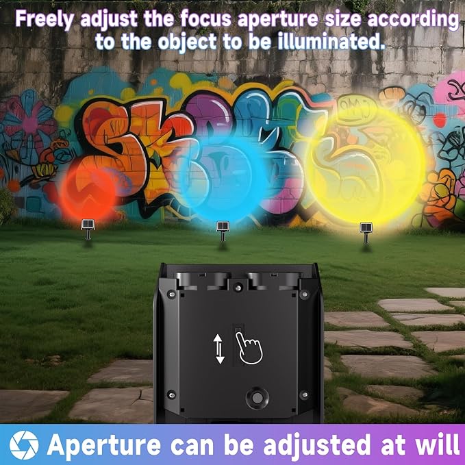 Color Changing Solar Spot Lights Outdoor with PC Light Guide Column, 8 Lighting Modes Christmas Outdoor Spotlight, IP65 Waterproof RGB Solar Spotlight for Garden Yard Tree Pathway, 4Pack