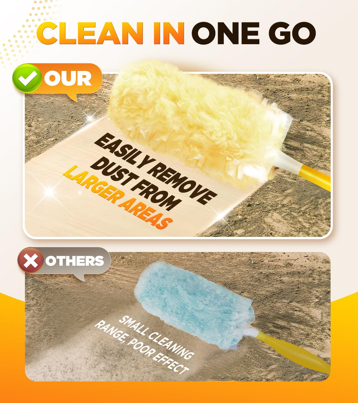 60 Count Heavy Duty Duster Refills for Swiffer
