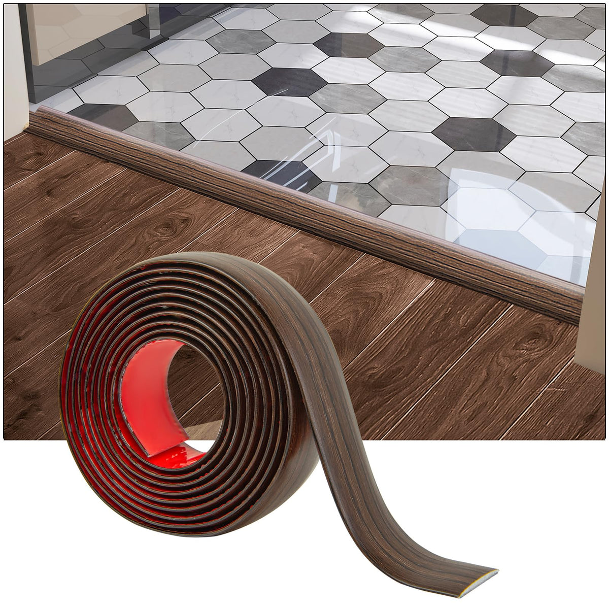 10 ft Flat Floor Transition Strip