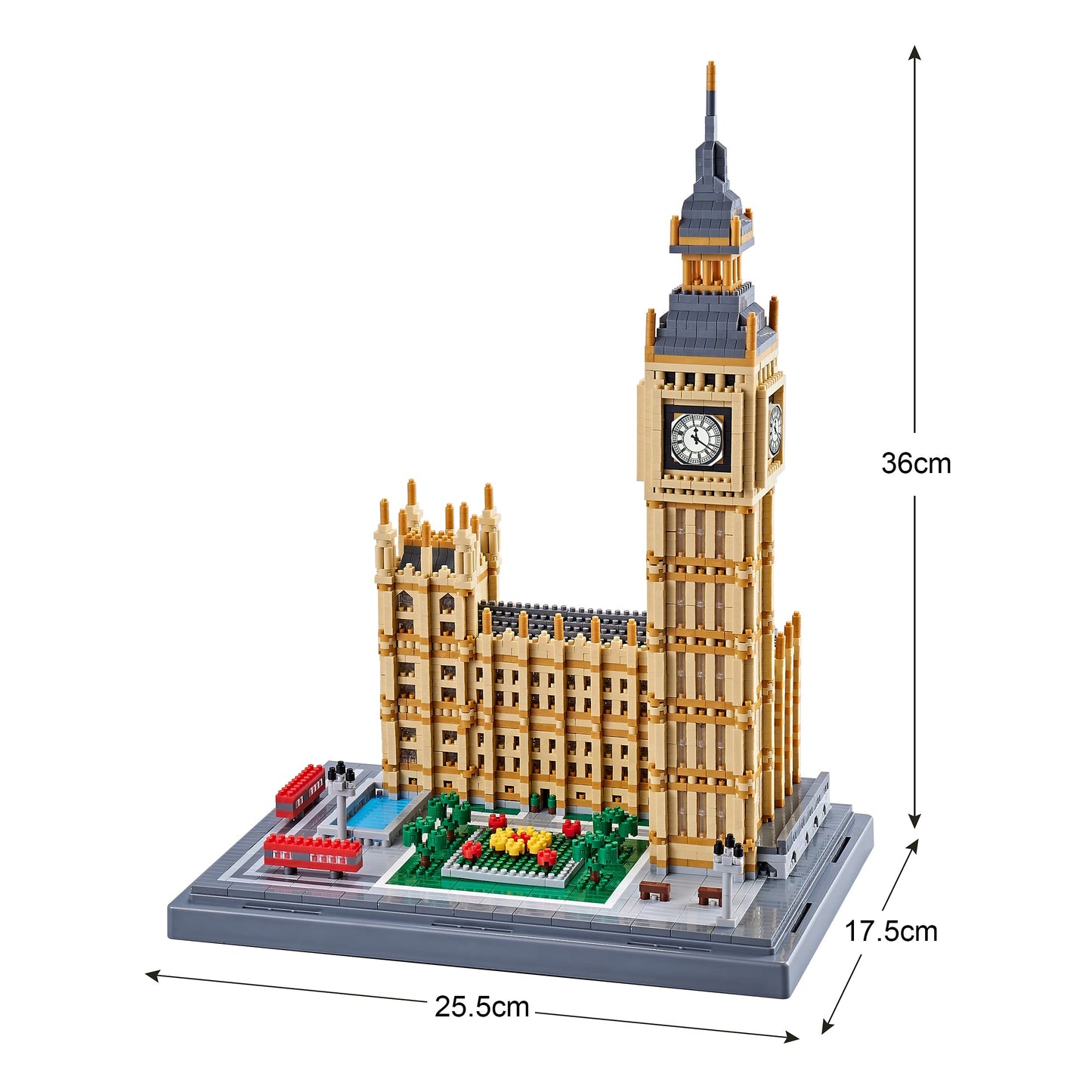 YaJie Big Ben Architecture Model Building Block Sets - World Famous Architectural Model Present for Age of 14+ and Adult(4112PCS)