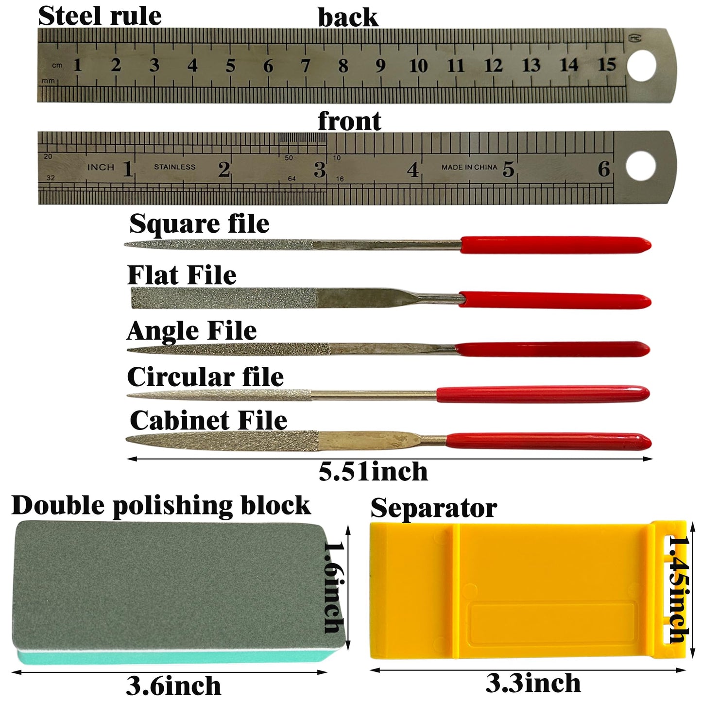 KOOMEKI 36 Pcs DIY Modeling Hobby Tool Kit, Basic Modeler Craft Set, Dollhouse & Gundam Miniature Handmade Craft Tools