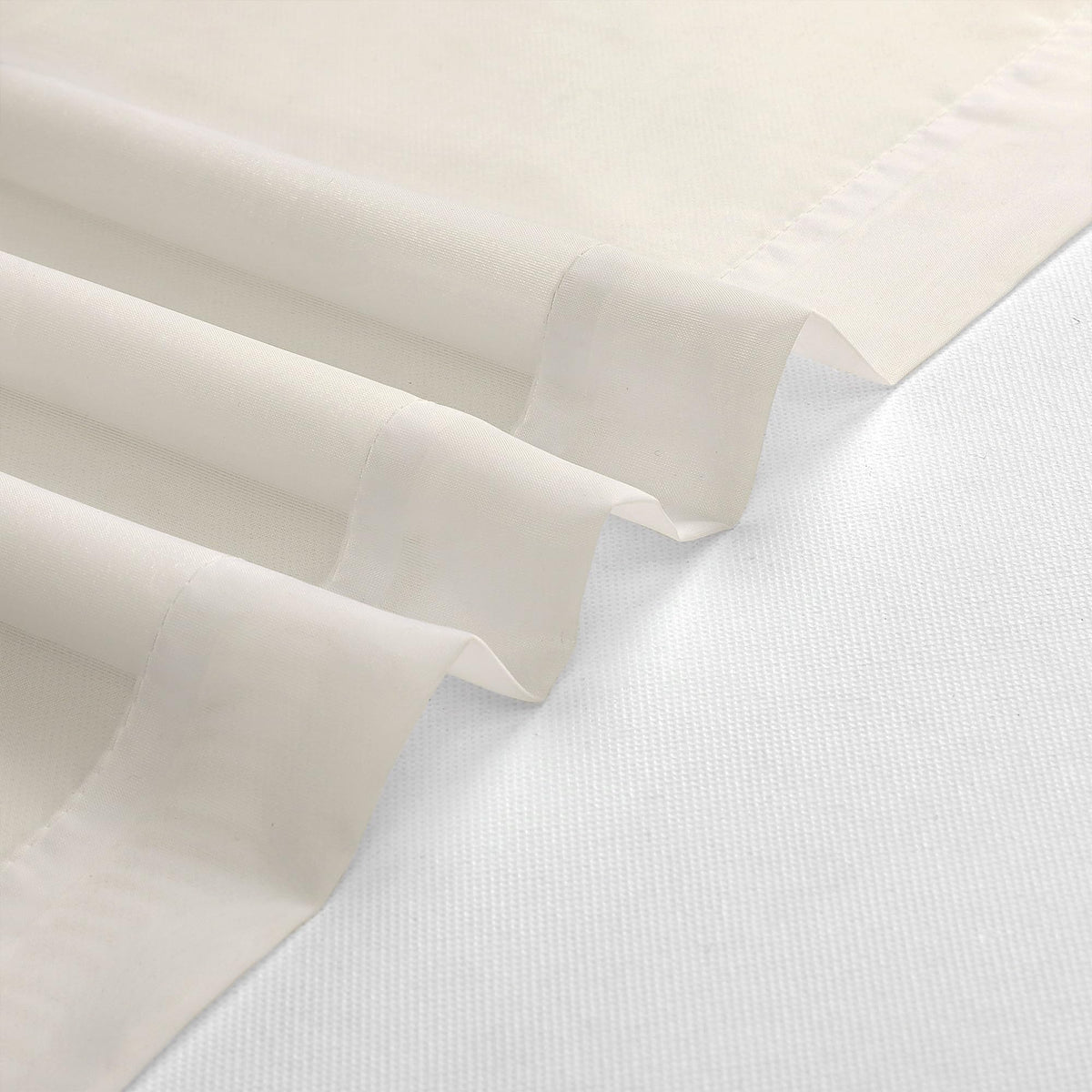 Cream Sheer Valance for Windows (2 Count)