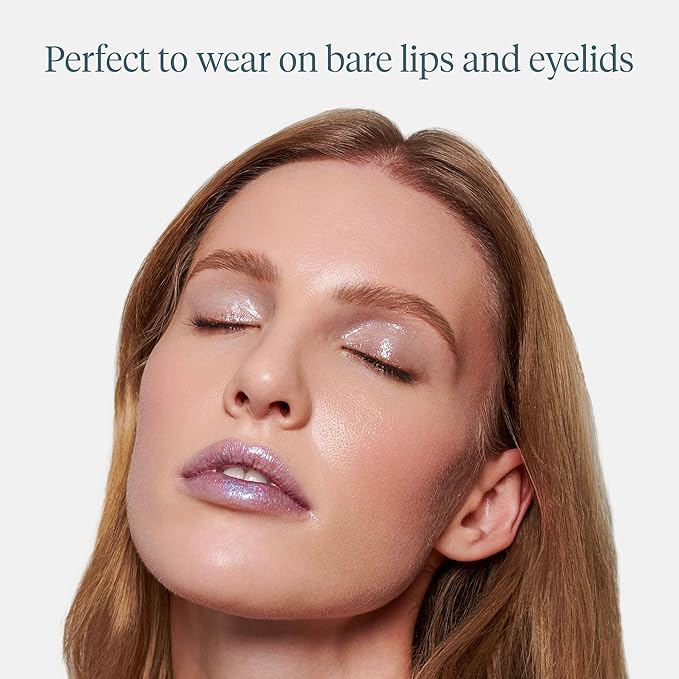 Wonderskin Top Gloss Blue Glitter and Wonder Blading Lip Scrub Set