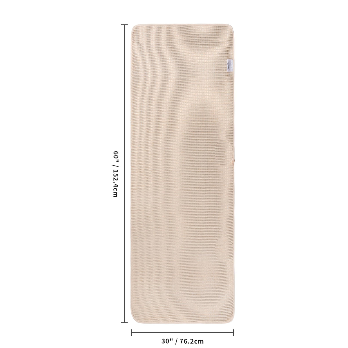 430 GSM Poly Blend Microfiber Quick Dry Waffle Bath Towel (4 Count)