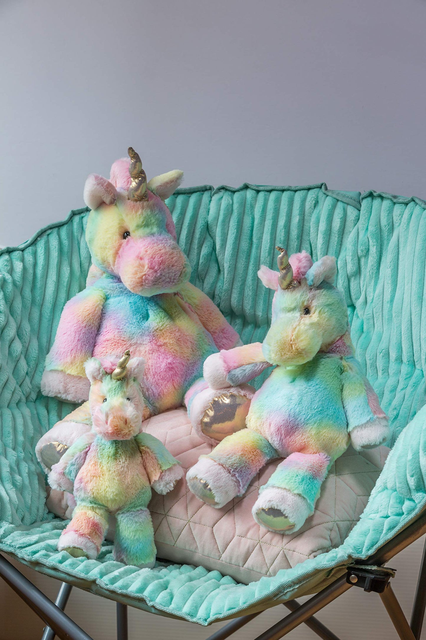 Mary Meyer Marshmallow Zoo Stuffed Animal Soft Toy, 19-Inches, Large Fro-Yo Unicorn