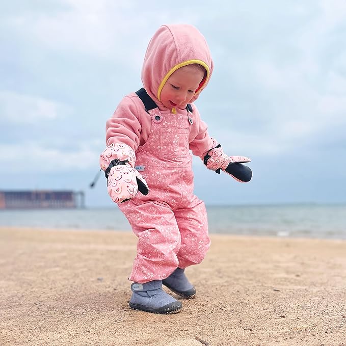 JAN & JUL Waterproof Rain Bib Pants, Overalls for Toddlers and Kids