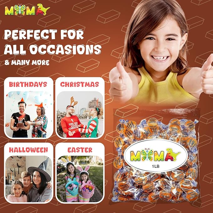 Sugar Free Butterscotch Hard Candy - 1 lb Delicious Bulk Candy Individually Wrapped - Gluten Free, Vegan, Keto Friendly Butterscotch Bag of Treats for Mima's Summer Mega Sale & Valentines Day