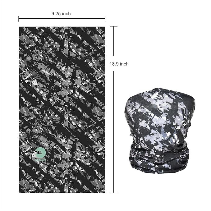 Neck Gaiter Fishing Face Gator Sun Protection & Wind-proof For Fishing Hiking Cycling Camping Yard Work Bandana Mask