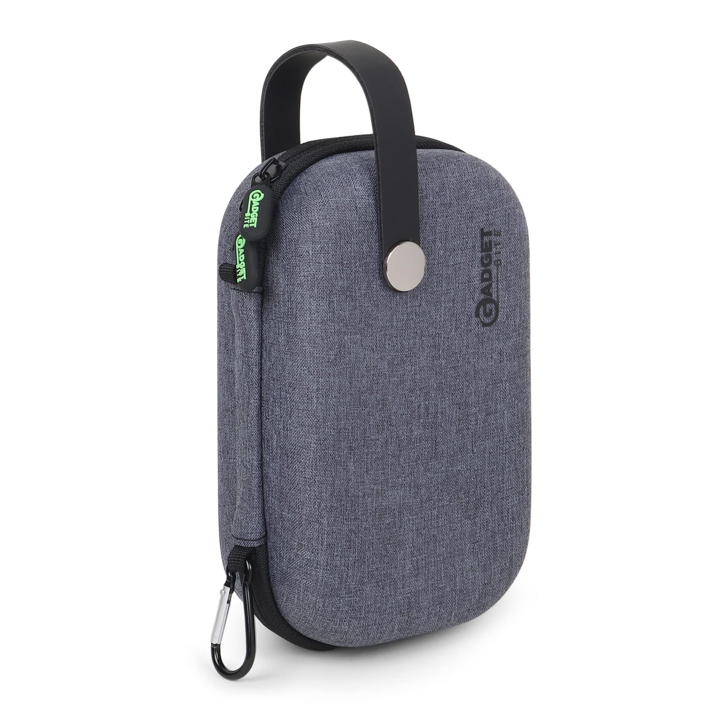 GadgetBite Organiser Portable Pouch For Electronic Accessories Usb Cables, Power Bank, Battery, Hard Drive, Sd Memory Card, Earphones, Travel Gadgets & Organiser Rugged Travel Friendly (Grey)