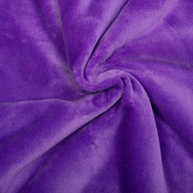 SOCHOW Sherpa Fleece Throw Blanket, Double-Sided Super Soft Luxurious Plush Blanket Twin Size 60 inchx80 inch, Purple