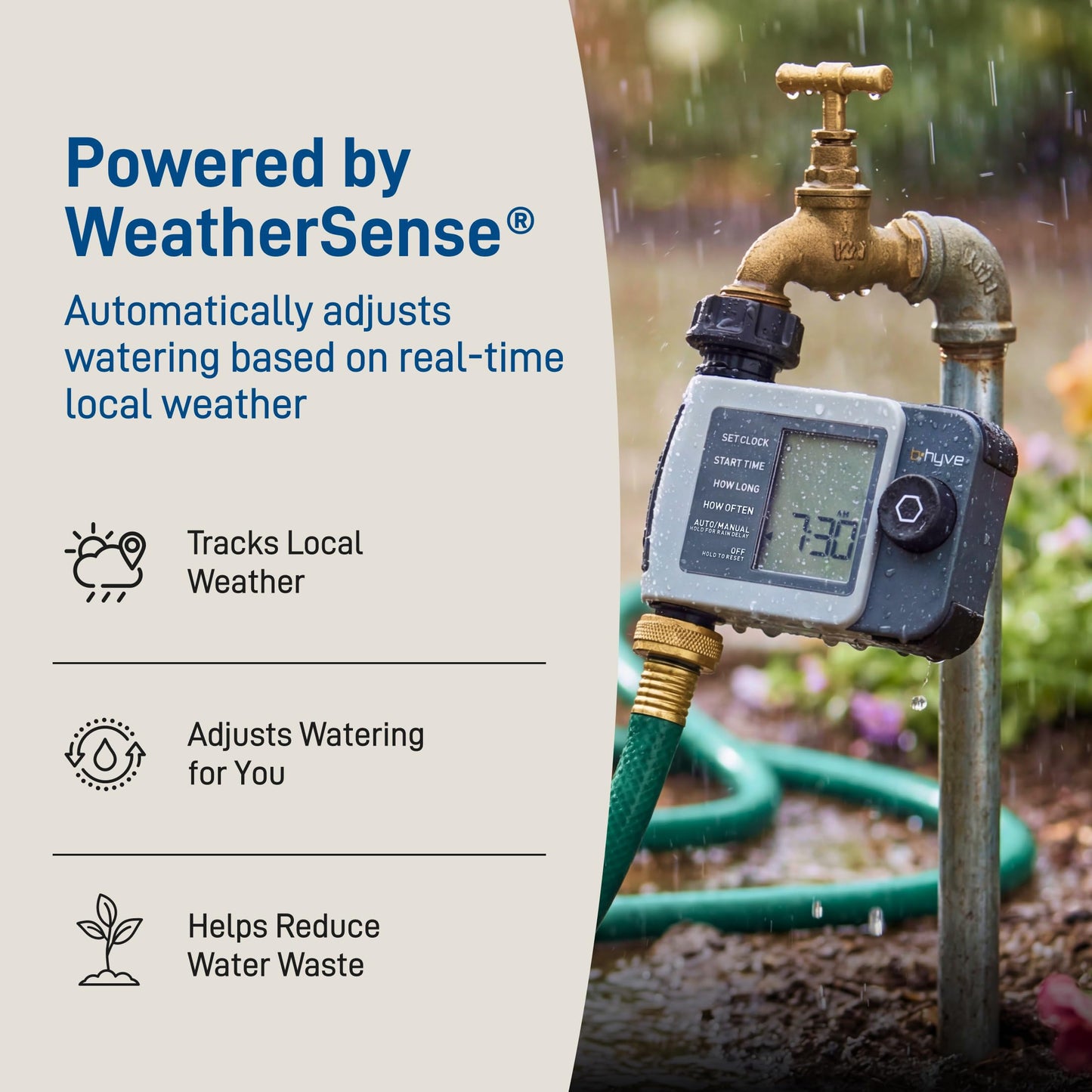 Orbit 24516 B-hyve XD 1-Port Smart Hose Watering Timer with Wi-Fi Hub