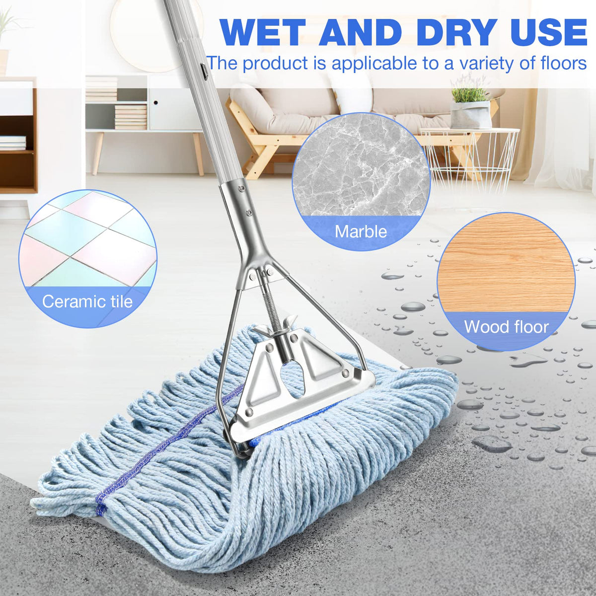 String Mop for Floor Cleaning