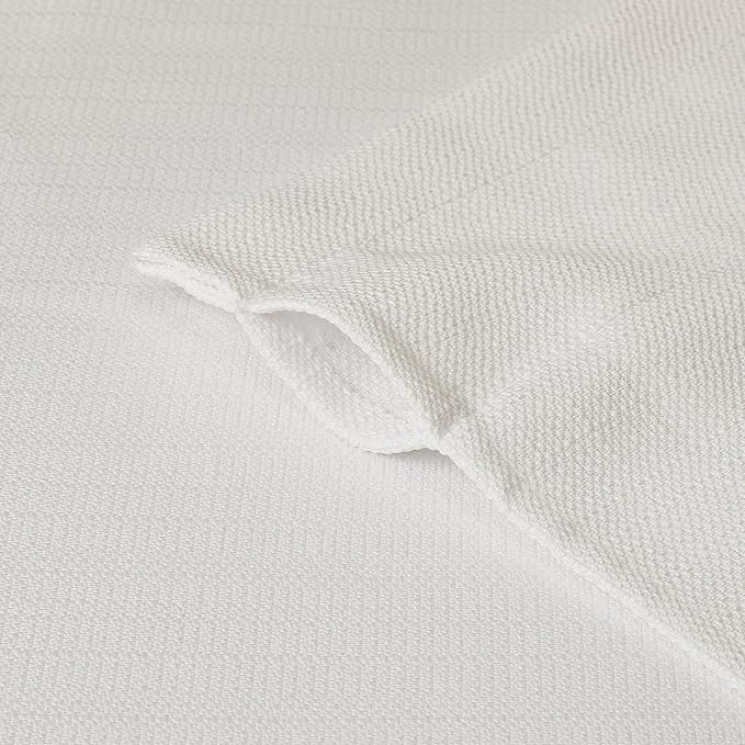 Chyhomenyc Cream Curtains 78 Inch Length 2 Panels Set, Faux Linen Textured Light Filtering Soft Airy Farmhouse Curtain Drapes for Living Room Bedroom, 40Wx78L