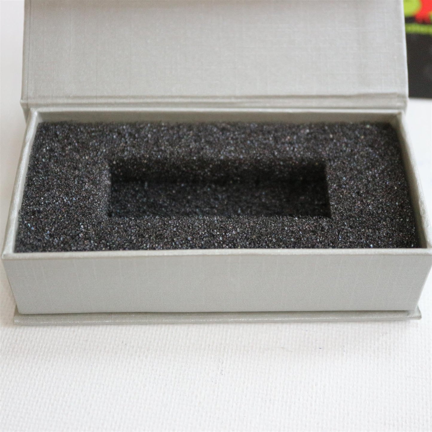 Caterpillar Red 4 x Magnetic USB Presentation Gift Boxes, Silver Grey Colour, flash drives, removable drives, Wedding Presentation Gift Box, Photography, 4 in., Present Gift