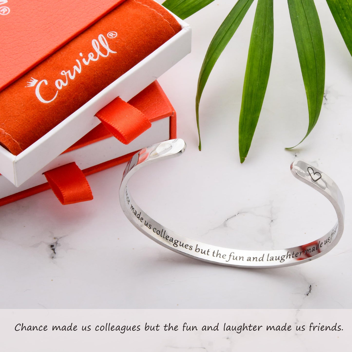 Carviell Bracelet Coworker Leaving Gifts for Women, Goodbye Colleagues Gift at Work