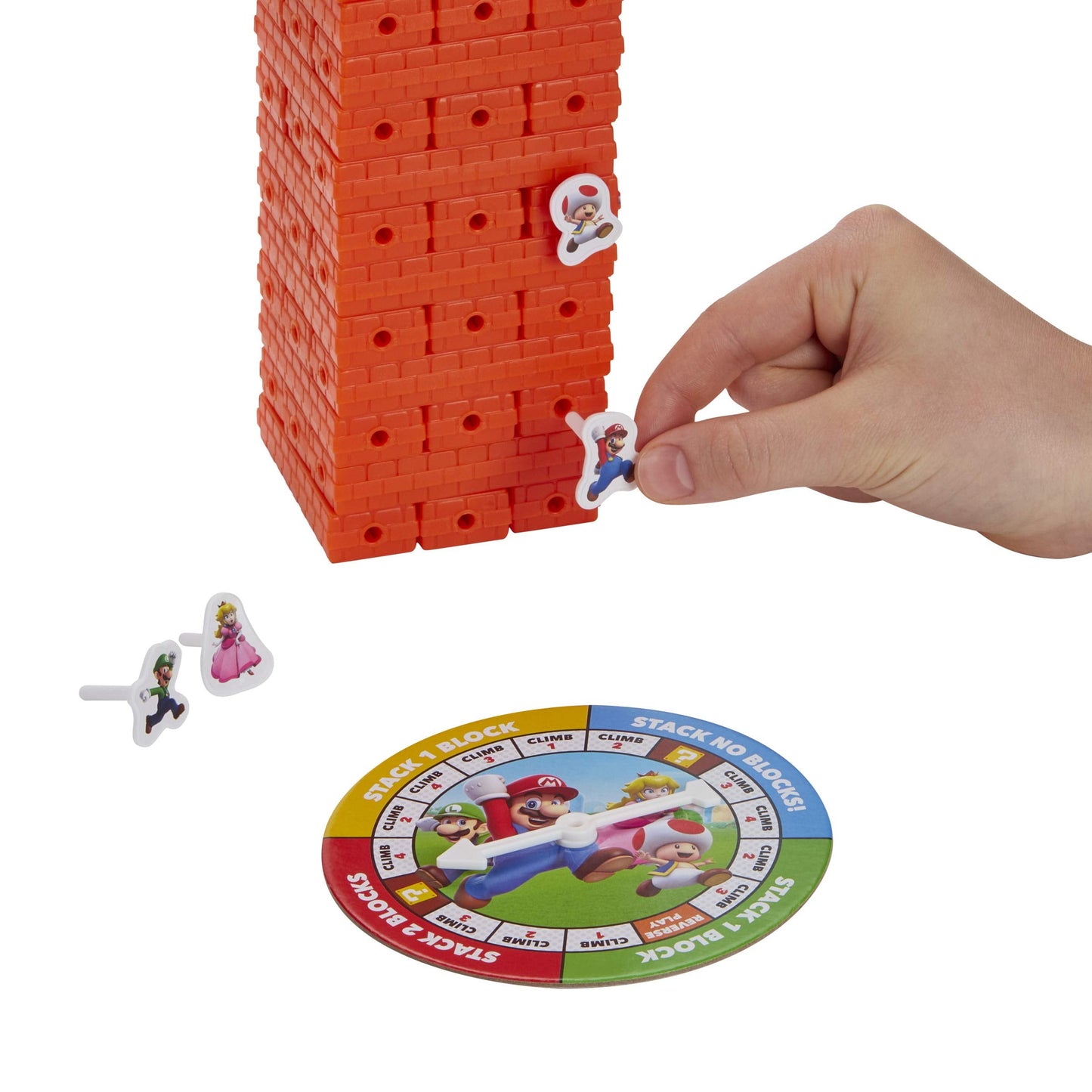 Hasbro Jenga: Super Mario Edition Game | Block Stacking Tower Game | Back to School Gifts for Kids | Classroom Board Games | Ages 8+ (Amazon Exclusive)