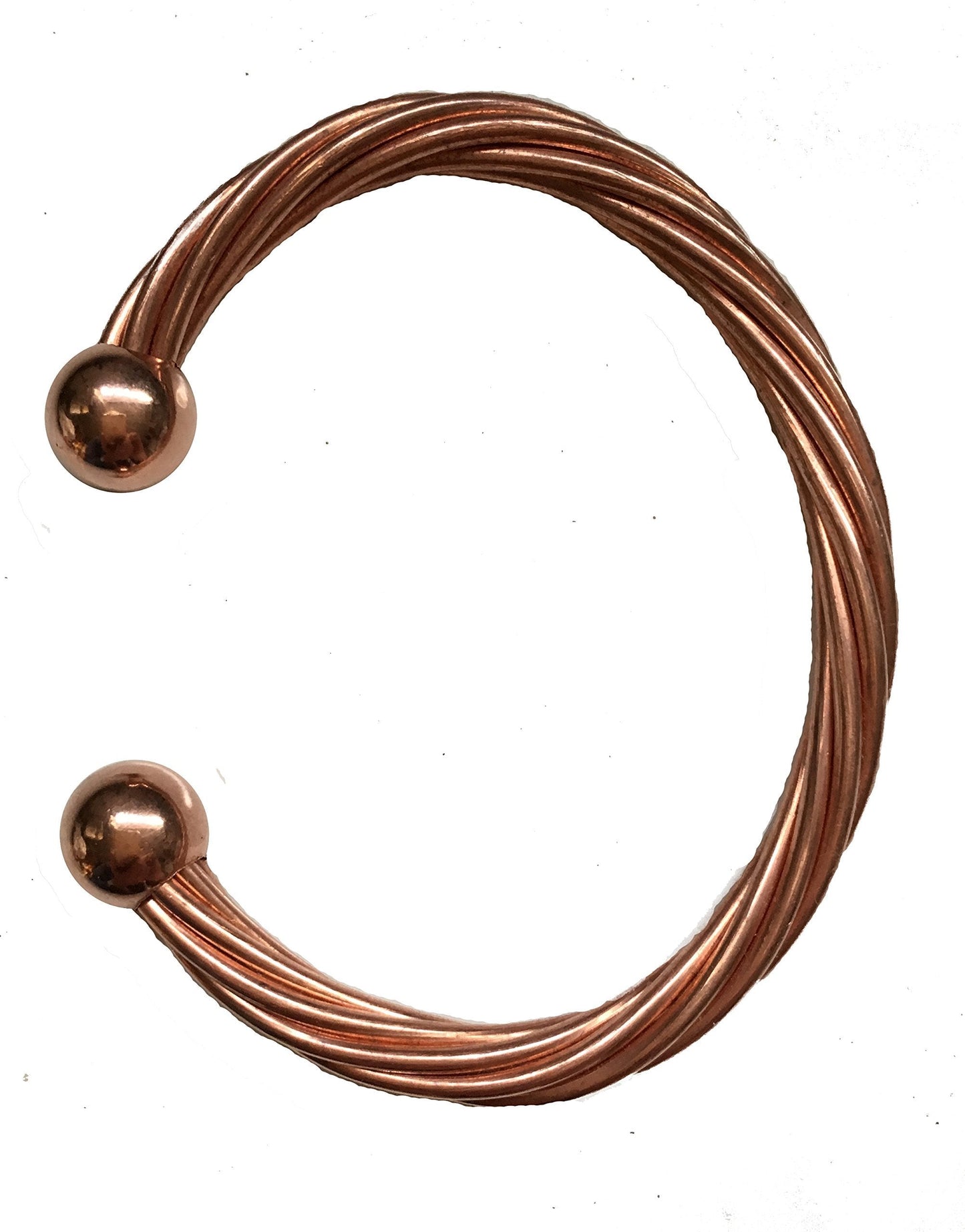 KiskatomCat Pure Copper Magnetic Bracelet for Men or Women, Made in USA