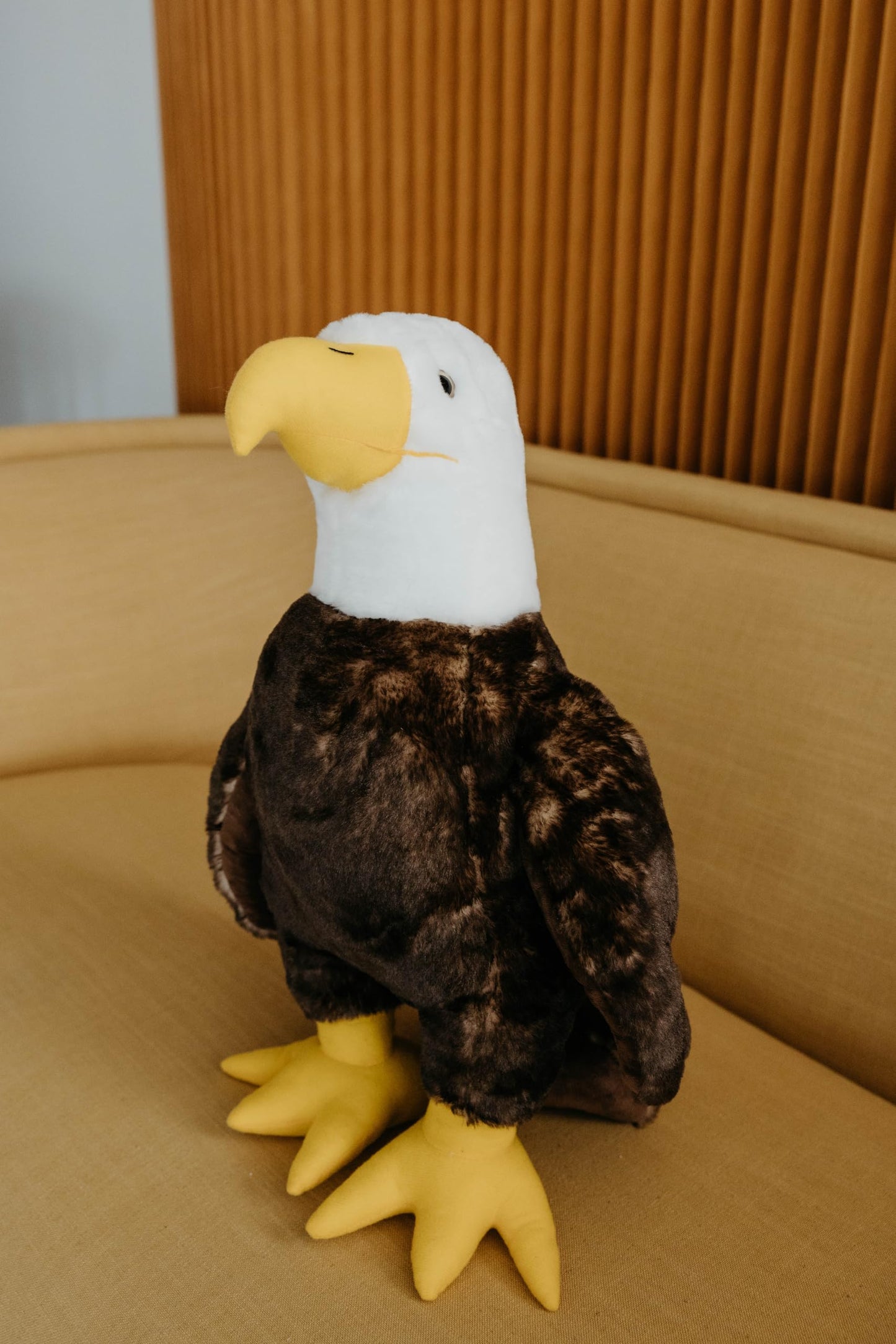 The Petting Zoo Bald Eagle Stuffed Animal, Gifts for Kids, Wild Onez Zoo Animals, Bald Eagle Plush Toy 12 inches
