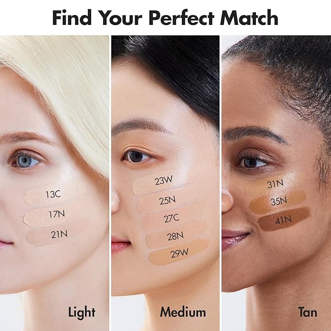 AGE20'S Signature Essence Pact SPF 50+ | Pack of 1 | 13C PORCELAIN | Cream Foundation, Dewy Finish, Natural Coverage | Korean Cushion Foundation