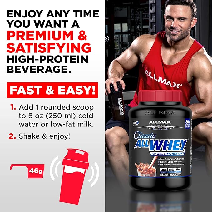 ALLMAX Nutrition AllWhey Classic, Chocolate, 5lb