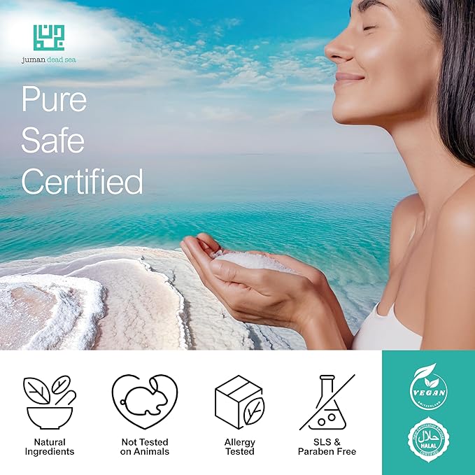 Juman Dead Sea Minerals Lip Care Set Trio | Lip Exfoliator Scrubs & Moisturizing Lip Balms | Ultra Gift Set | Hydrates & Protects | With Essential Oils | Vegan | SLS & Paraben-Free