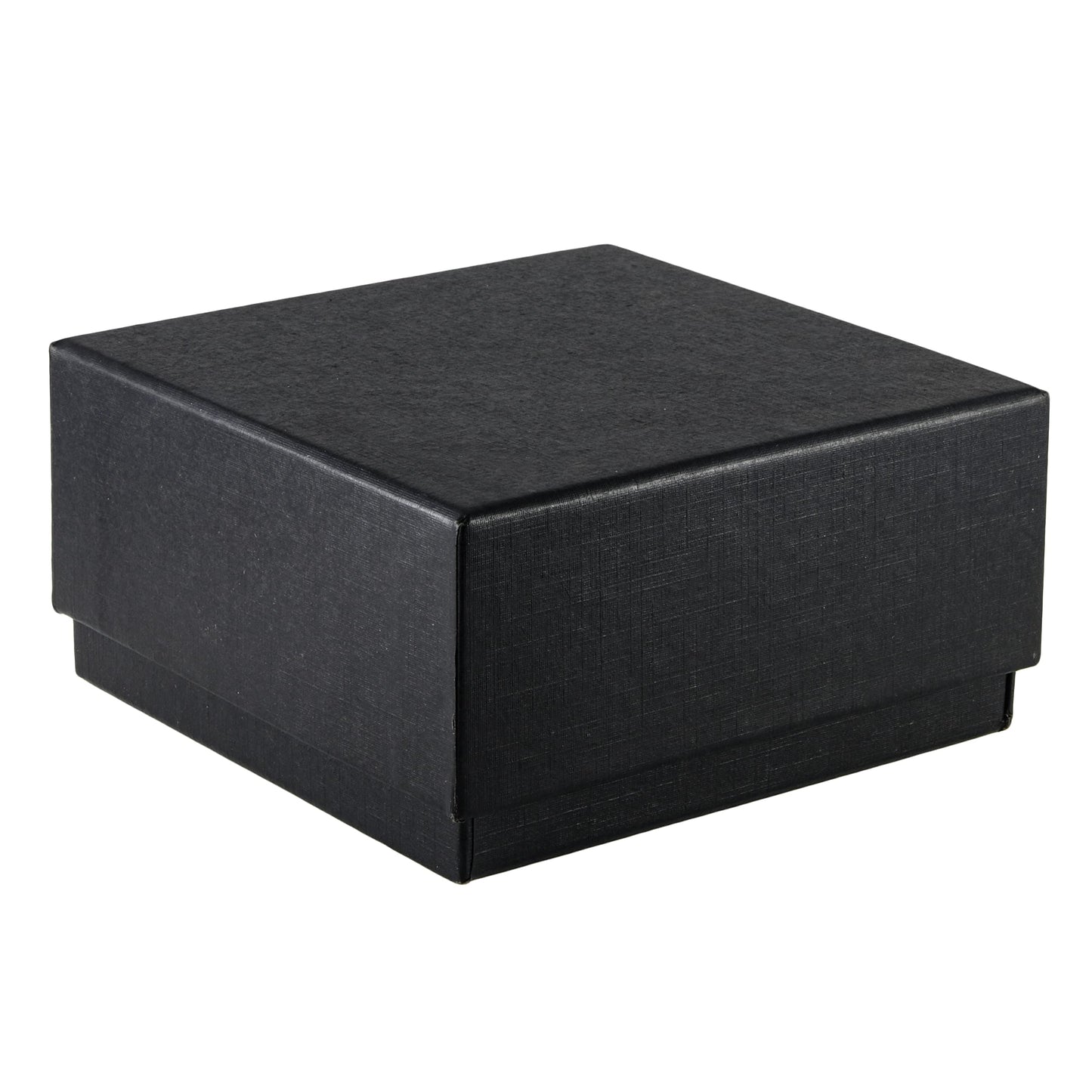 Allure,Luxury Earring & Pendant Box With LED Light, Square Shaped Elegant Diamond Pendant & Earring Case, Black Velvet Interior Jewelry Display Gift Box For Unique Proposal, Engagement Or Wedding