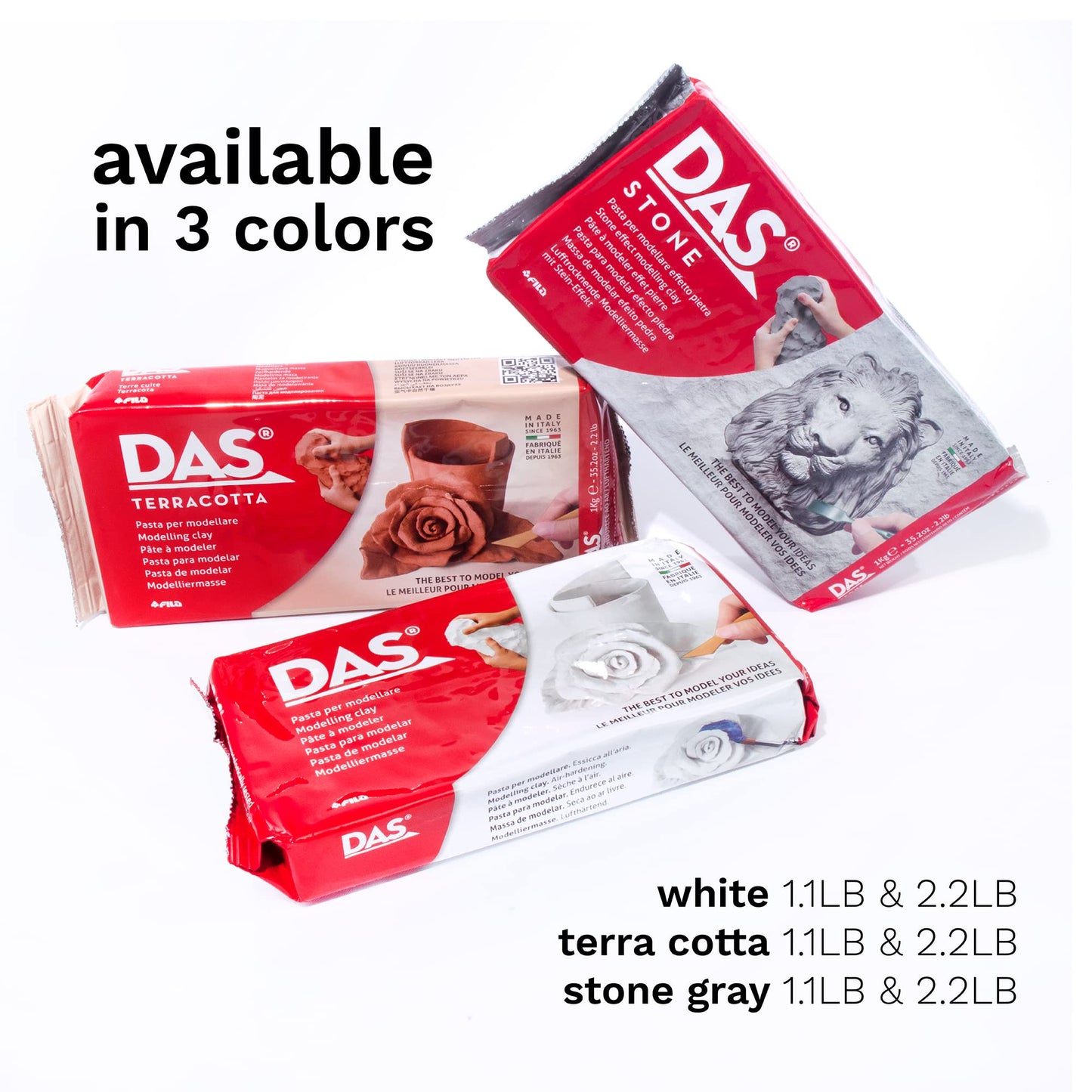 DAP Interior Plaster of Paris and DAS Air-Hardening Modeling Clay