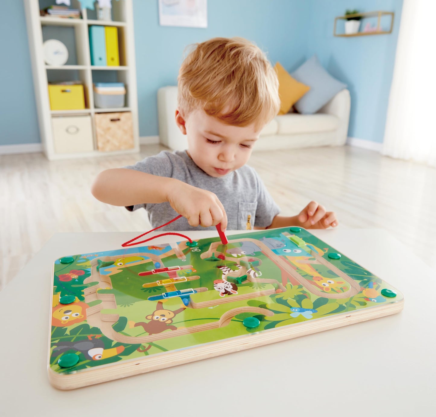 Hape Wooden Jungle Magnetic Maze