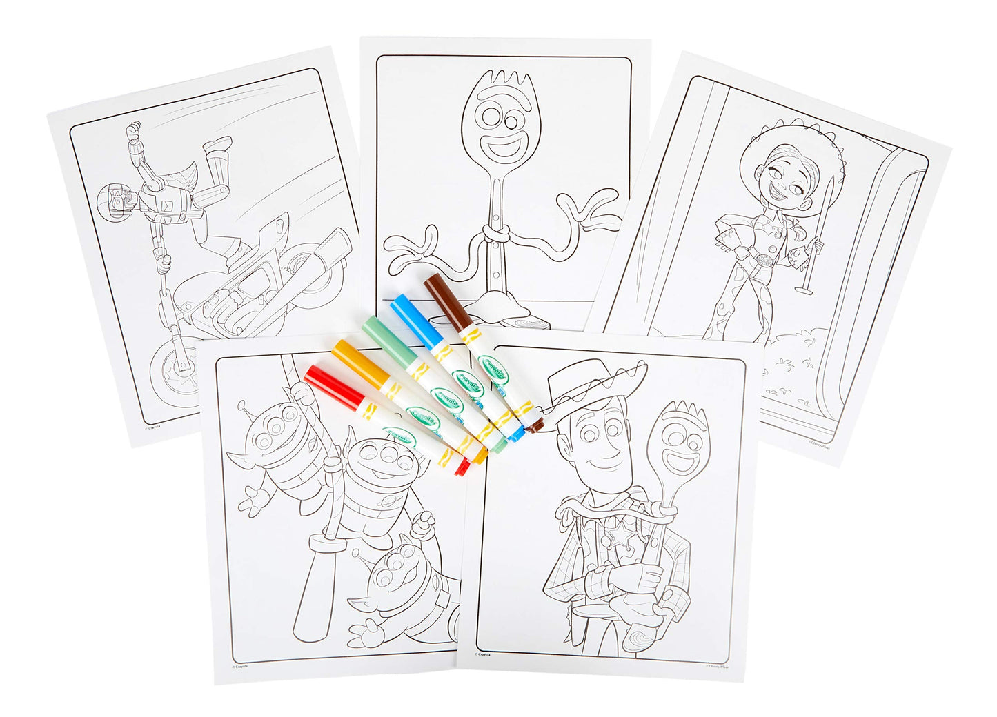 Crayola Toy Story Coloring Pages, Color Wonder Mess Free, Gift for Kids, Age 3, 4, 5, 6