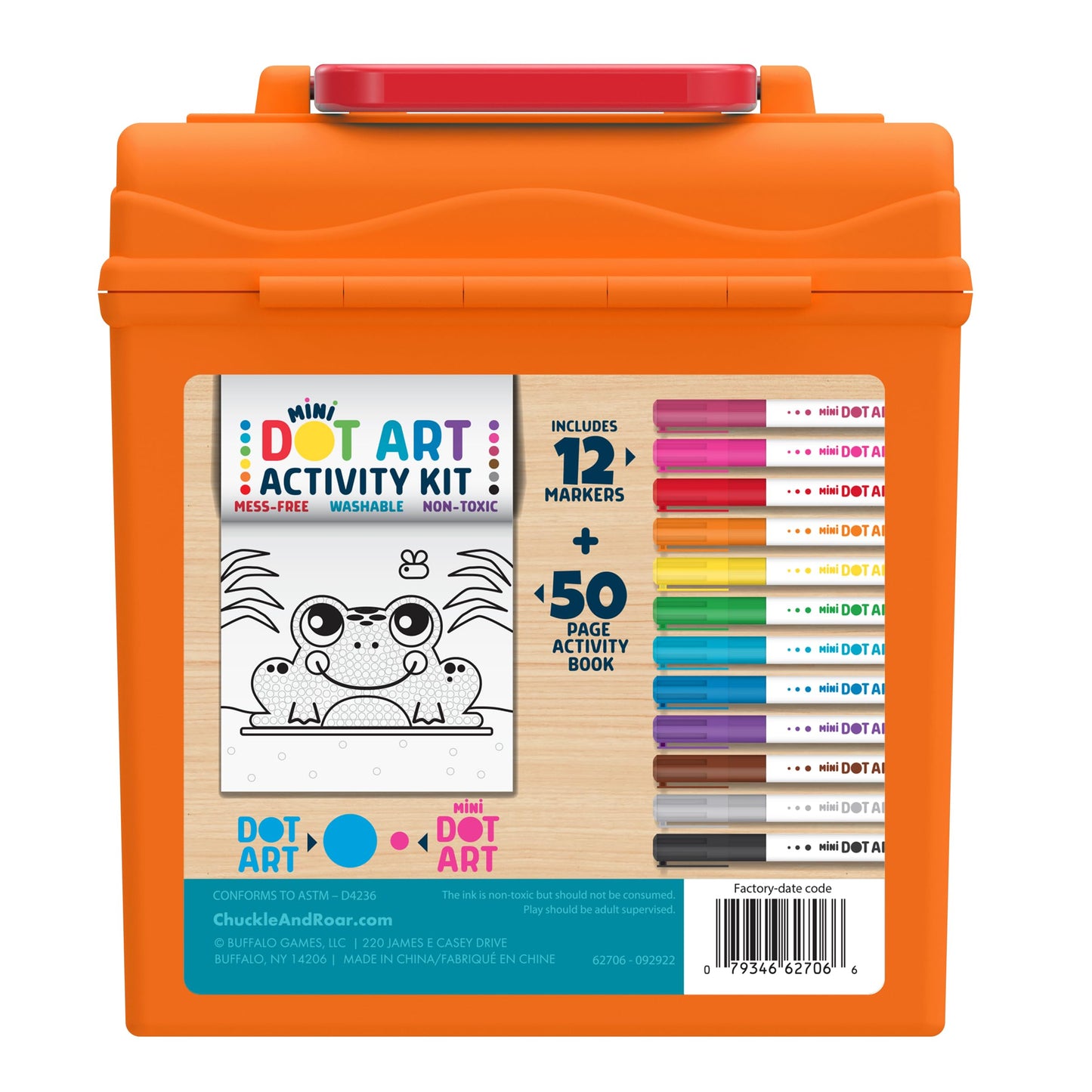 Chuckle & Roar - Mini Dot Activity Kit - Arts & Crafts Fun for Toddlers - Spark Your Preschooler's Imagination - Ages 3 and Up