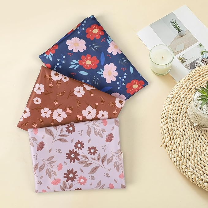 Adult Bibs-3 Pcs Washable Clothing Protector with Upgraded Crumb Catcher