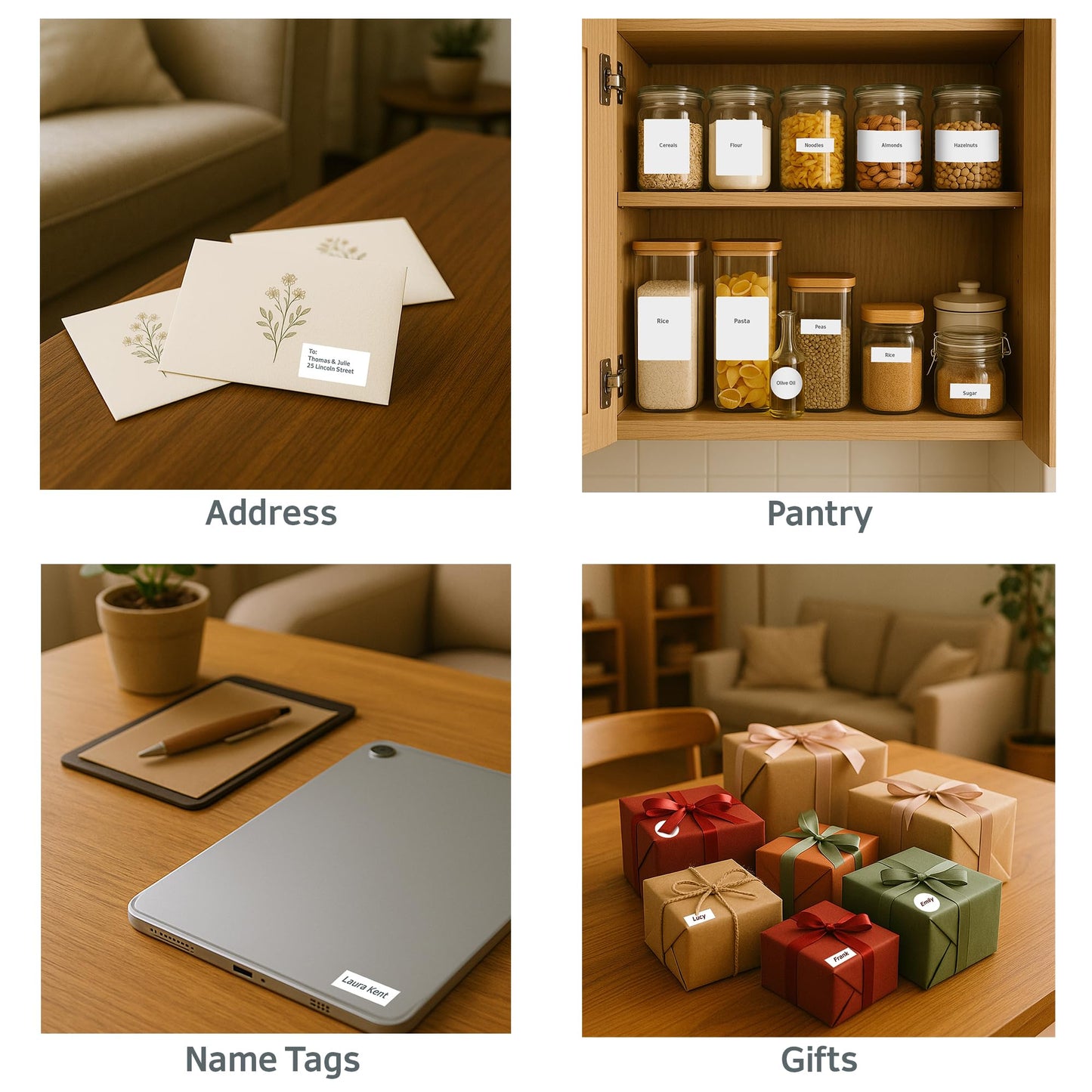 HERMA Printable Address Labels 1" x 2-5/8", 3000 Labels, Easy Peel Off Customizable Stickers for Laser Printer & Inkjet Printer, Blank Shipping Labels for Mailing, Storage & Organization