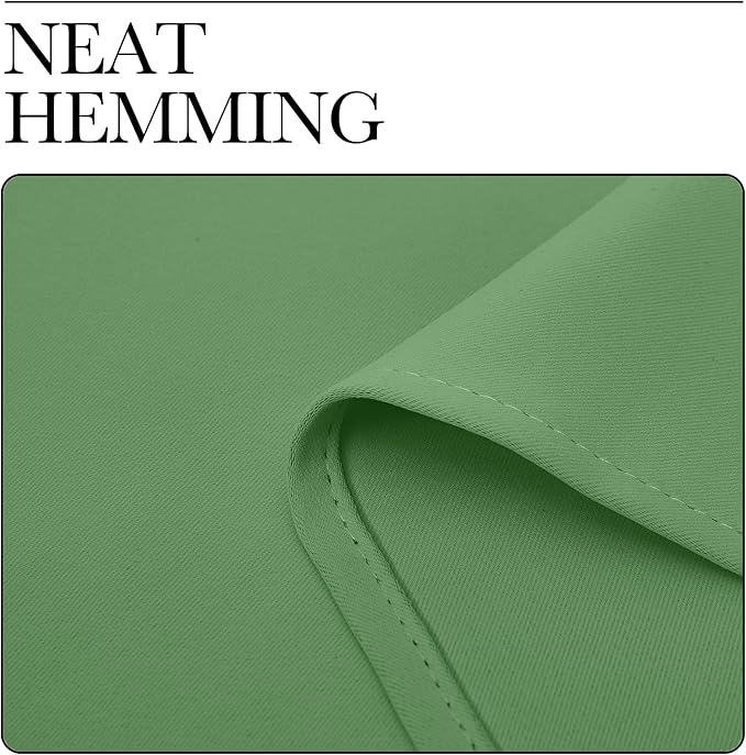 NICETOWN Froest Green Blackout Curtains 84 inches Length for Living Room, 2 Panels, 42" Wide, Thermal Insulated Long Drapes for Large Window