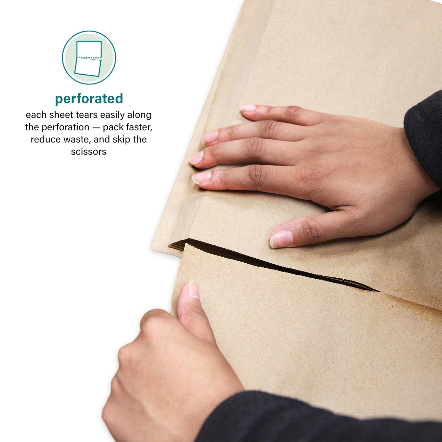 Elementree Brown Packing Paper Sheets for Moving & Shipping - 60-Carton Pallet (90,000 Sheets) - 14.5" x 11" - Sustainable Void Fill Packaging Made in the USA - Kraft Paper Thickness (00919PAL)