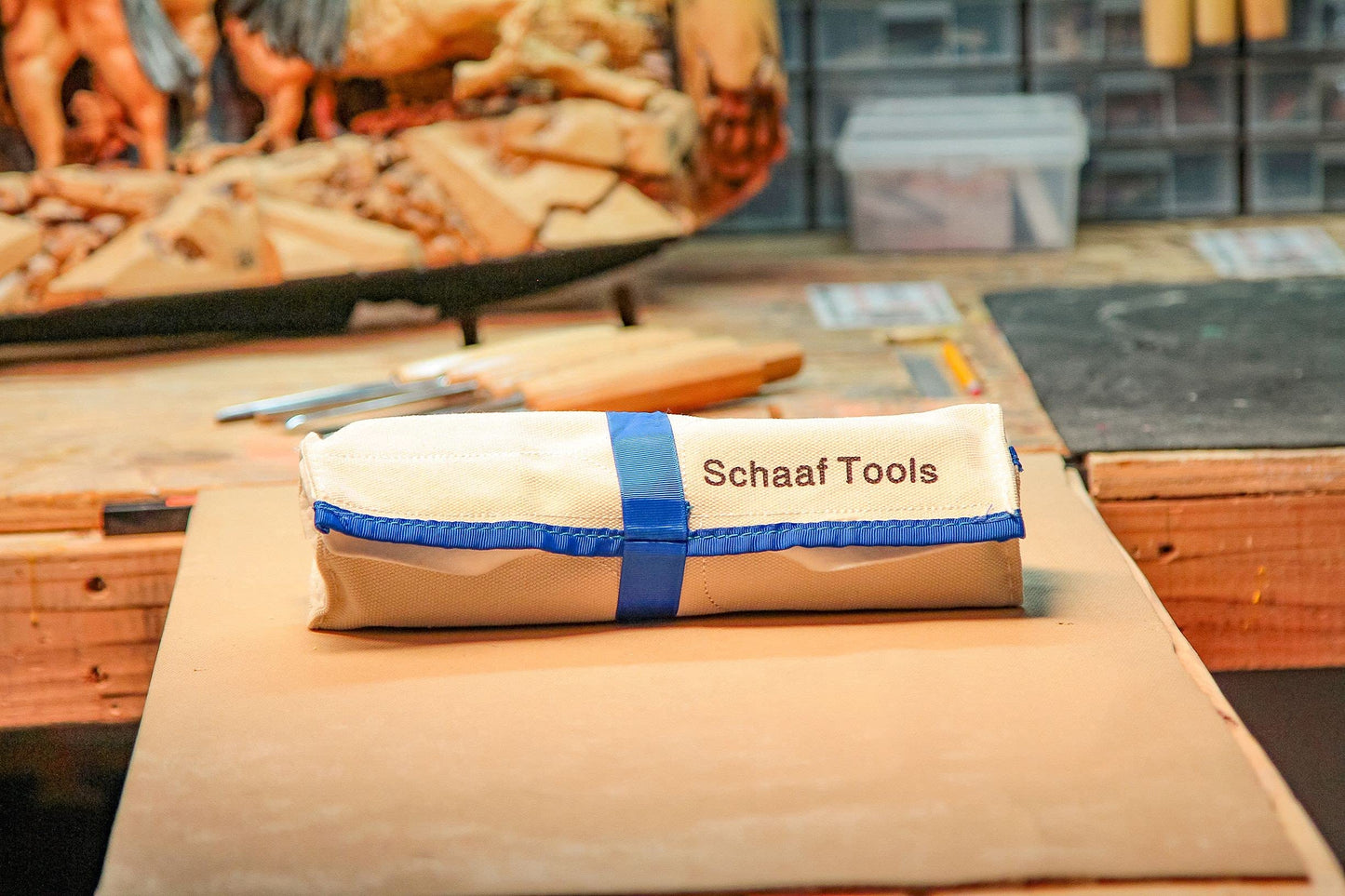 Schaaf Tools 7pc Expansion Carving Set and Schaaf Tools 12pc Foundation Carving Set Bundle