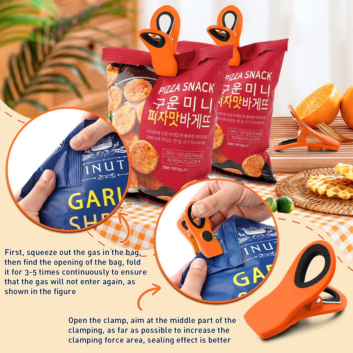 12 Pack Chip Clips (12 Count)