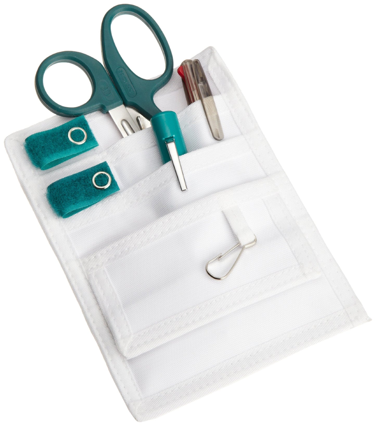 ADC Pocket Pal III Medical Accessories Nurse Kit, Includes MiniMedicut Shears, Adlite Plus Disposable Penlight, and 3-Color Pen, Teal