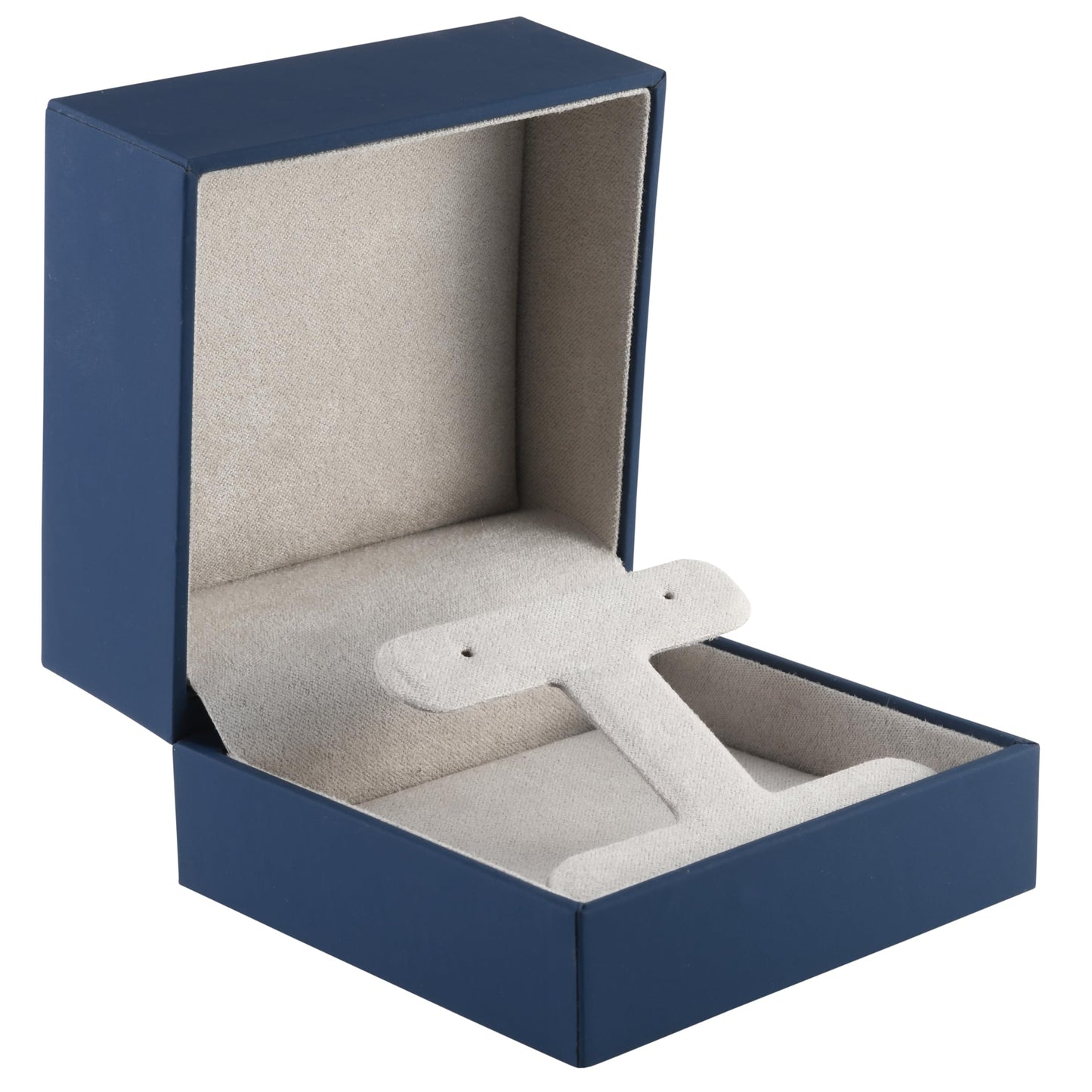 ALLUREPACK Ultra Smooth Soft Touch T-Style Earring Box for Women & Girls - Earing Case Ideal for Hanging Earrings, Small Hoops - Jewelry box with Sleeve and Suede Interior - Earring Gift Box