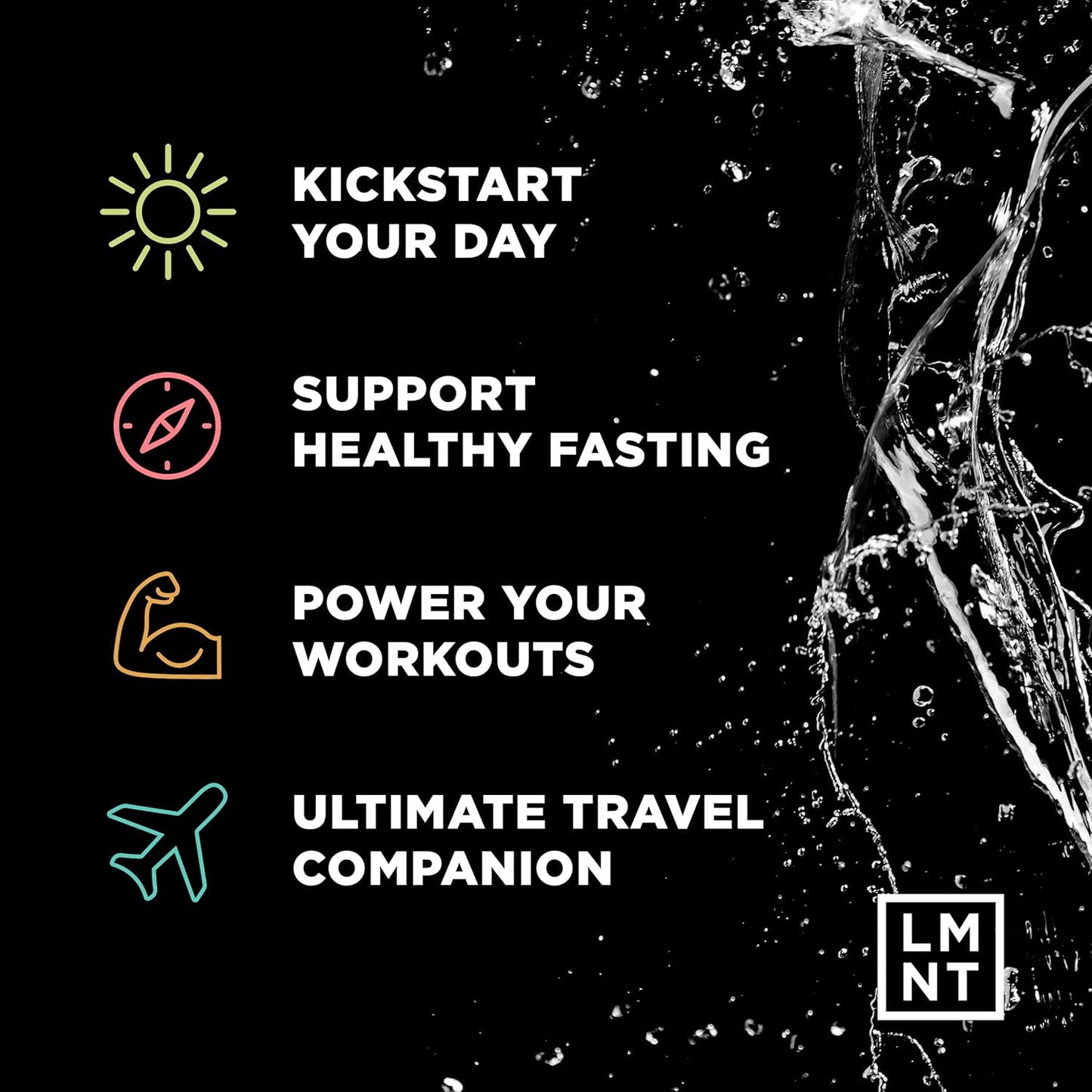 Drink LMNT Zero Sugar Electrolytes - Variety Pack Bundle | Drink Mix | 36-Count