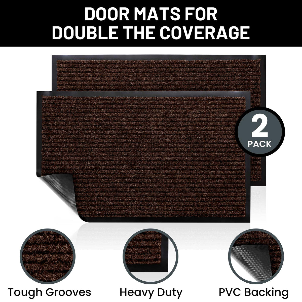 Front Door Mat (2 Count)