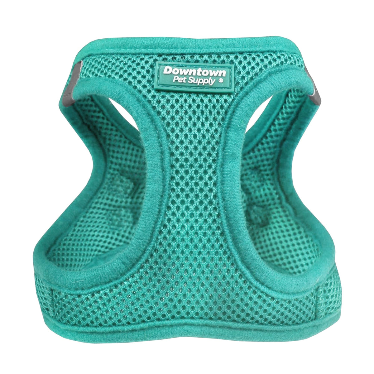 Downtown Pet Supply Step in Dog Harness No Pull, XX-Large, Hunter Green - Adjustable Harness with Padded Mesh Fabric and Reflective Trim - Buckle Strap Harness for Dogs