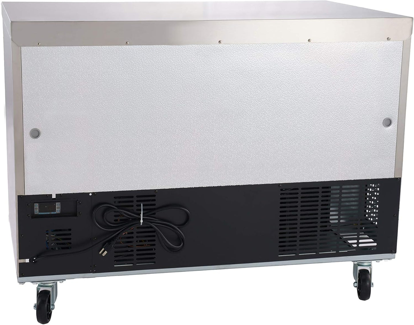 PEAK COLD Commercial Under Counter Stainless Steel Freezer; 48" W